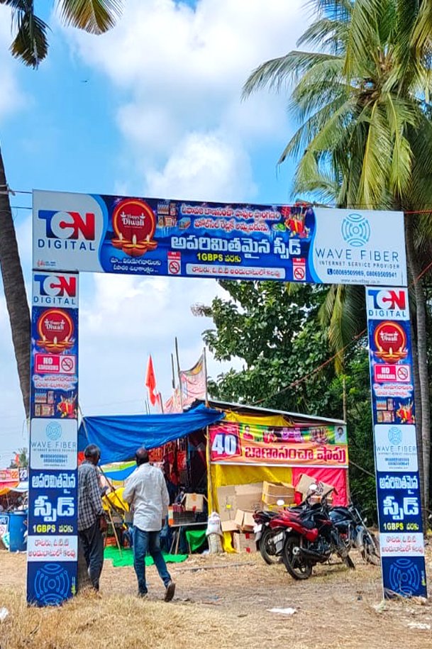 Political campaign pole flex board