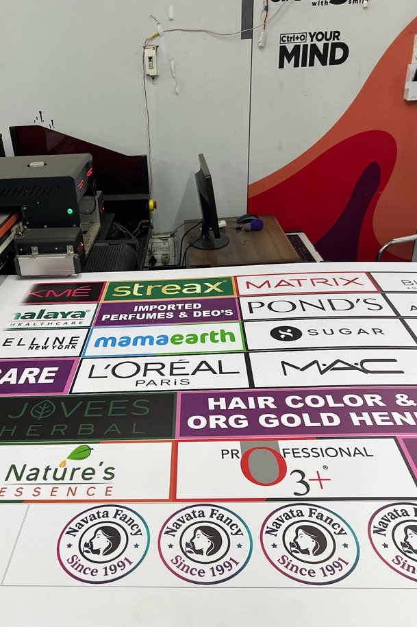 Exhibition displays foam board