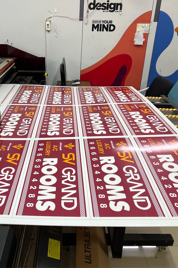 Exhibition displays foam board