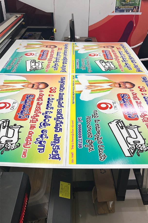 Voter awareness drives political flute board