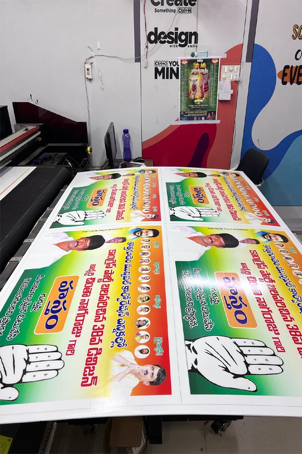 Voter awareness drives political flute board
