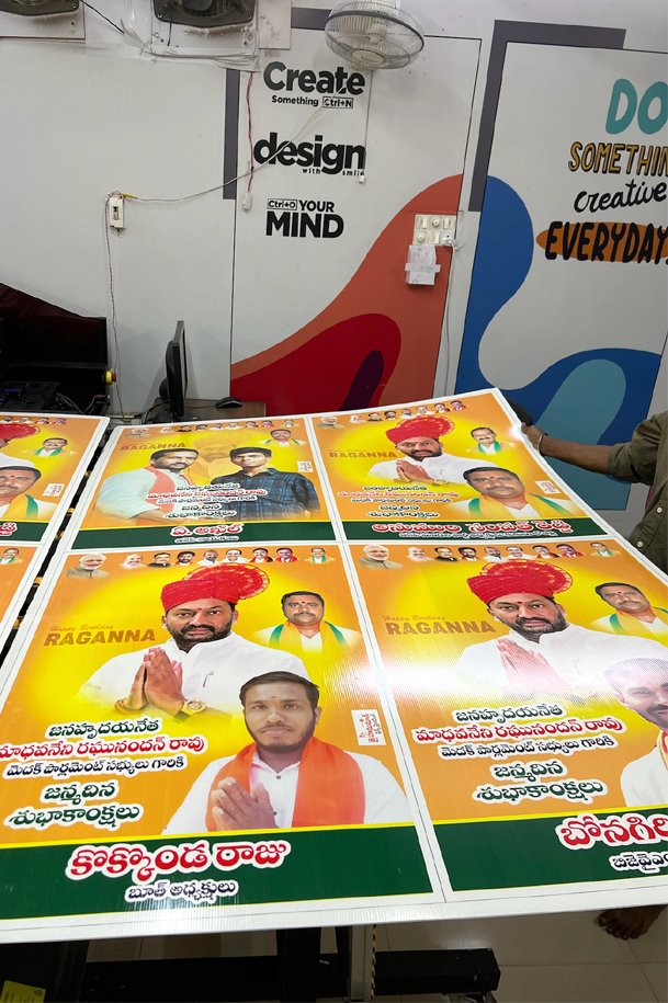 Election campaigns political flute board