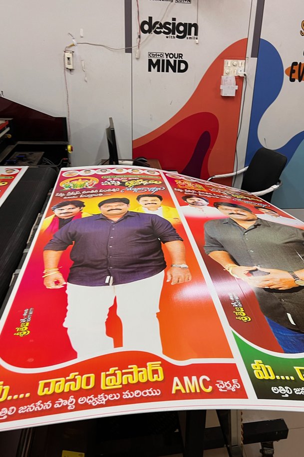 Election campaigns political flute board