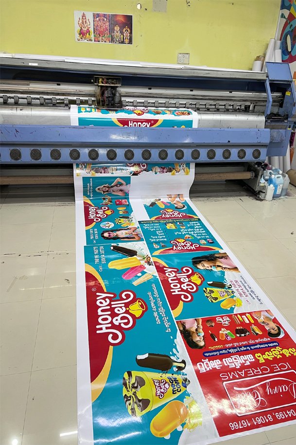 Product labels vinyl printing