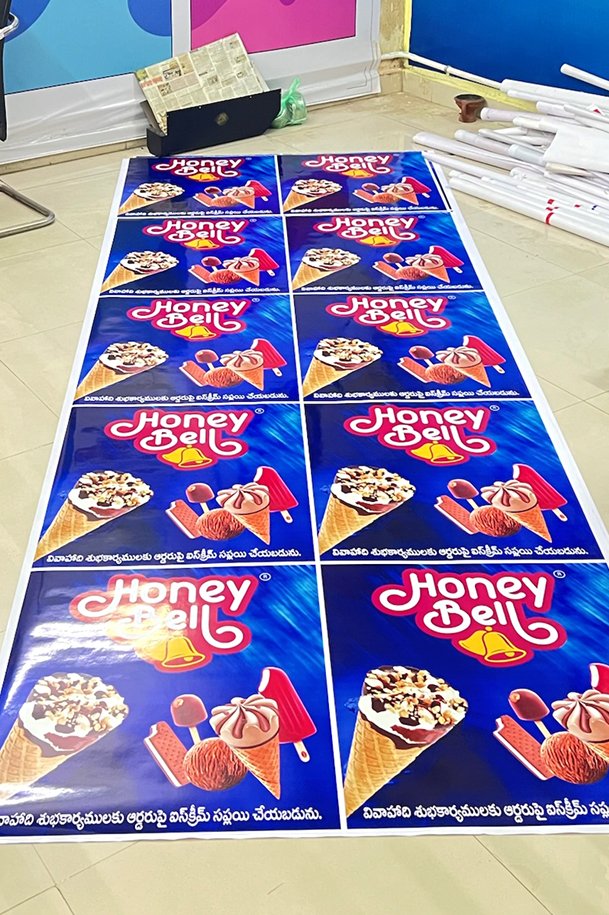 Product labels vinyl printing