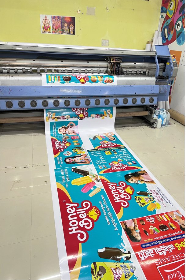 Product labels vinyl printing