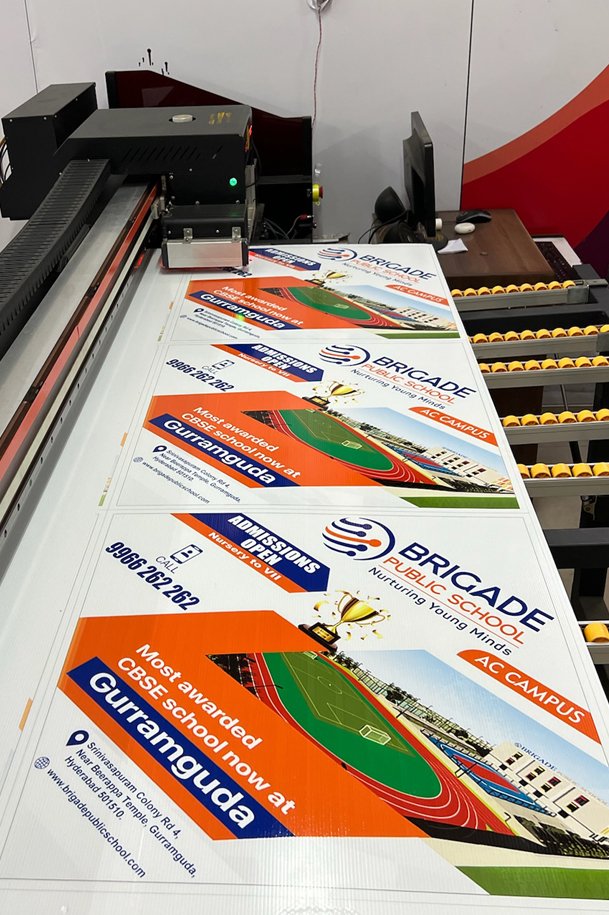Admission announcements flute board