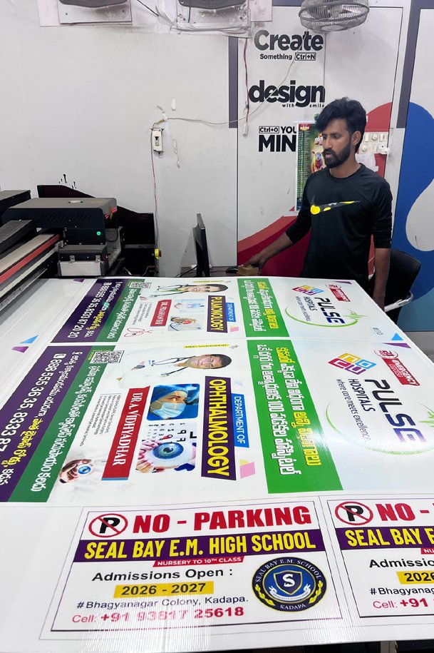 Health awareness campaigns flute board