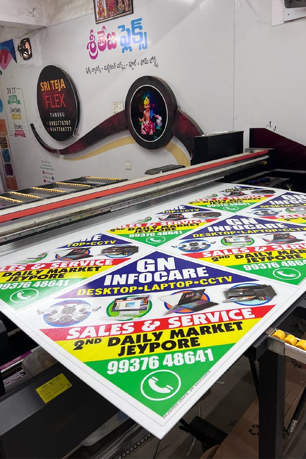 Event promotion kite flute board