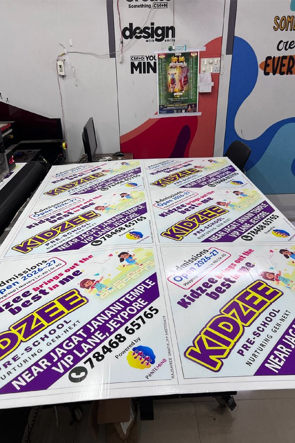 Brand awareness campaigns kite flute board