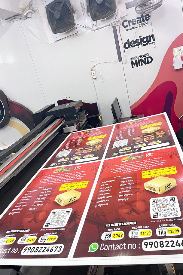 Event promotion pole flute board