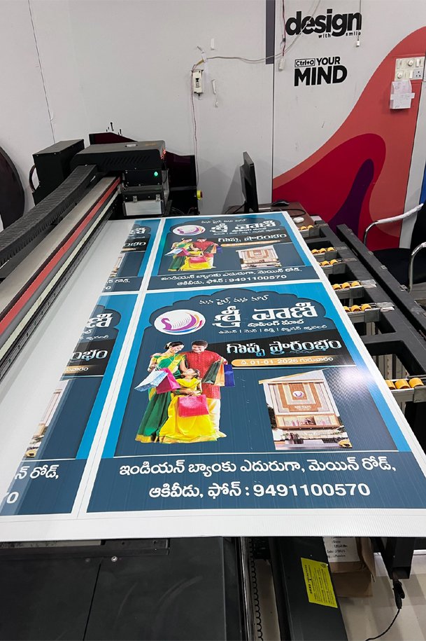 Event promotion pole flute board