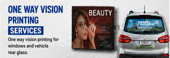 One Way Vision Printing Services
